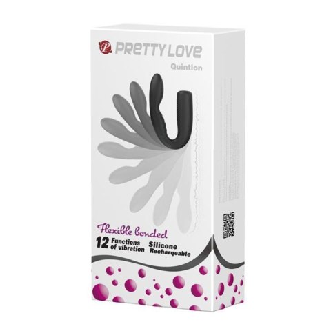 PRETTY LOVE -QUINTION, 12 vibration functions Bendable Memory function PRETTY LOVE -QUINTION, 12 vibration functions Bendable Memory function
