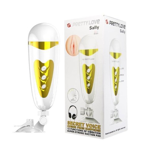 PRETTY LOVE -SALLY, 12 vibration functions Sex talk Suction base PRETTY LOVE -SALLY, 12 vibration functions Sex talk Suction base