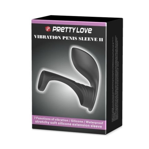 PRETTY LOVE -VIBRATION PENIS SLEEVE II, 7 vibration functions Memory function PRETTY LOVE -VIBRATION PENIS SLEEVE II, 7 vibration functions Memory function