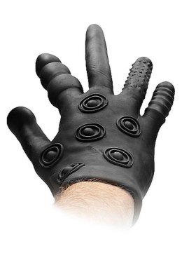 Silicone Stimulation Glove - Black