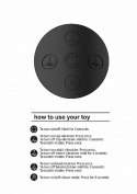 Wibrator Mira - Spinning G-spot Rabbit - Black Boss of toys