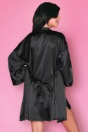 Szlafrok Dorettela LC 90394 Black Beauty Onyx Collection Black Czarny LivCo Corsetti Fashion rozmiar - S/M CZARNY