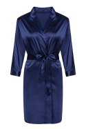 Szlafrok Edelina Navy Blue LC 90520 Est Belle Collection Blue Granatowy LivCo Corsetti Fashion rozmiar - 2XL GRANATOWY