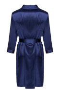 Szlafrok Edelina Navy Blue LC 90520 Est Belle Collection Blue Granatowy LivCo Corsetti Fashion rozmiar - 2XL GRANATOWY
