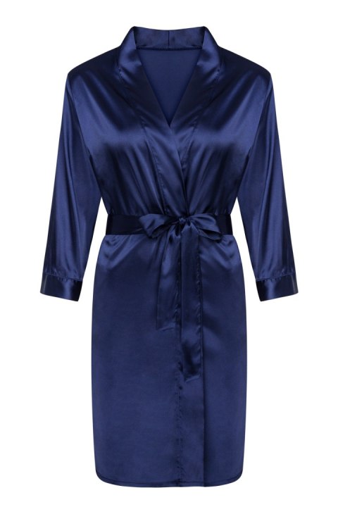 Szlafrok Edelina Navy Blue LC 90520 Est Belle Collection Blue Granatowy LivCo Corsetti Fashion rozmiar - XL GRANATOWY Szlafrok Edelina Navy Blue LC 90520 Est Belle Collection Blue Granatowy LivCo Corsetti Fashion rozmiar - XL GRANATOWY