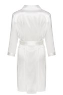 Szlafrok Edelina Pearl LC 90520 Est Belle Collection White Biały LivCo Corsetti Fashion rozmiar - L PERŁOWY