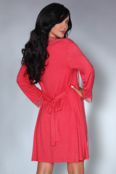 Szlafrok Frances Coral LC 90264 Touchable Collection rozmiar - L/XL KORALOWY Szlafrok Frances Coral LC 90264 Touchable Collection rozmiar - L/XL KORALOWY