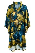 Szlafrok Handis Aquareel Collection Print LivCo Corsetti Fashion rozmiar - ONE SIZE MULTICOLOR