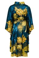 Szlafrok Handis Aquareel Collection Print LivCo Corsetti Fashion rozmiar - ONE SIZE MULTICOLOR