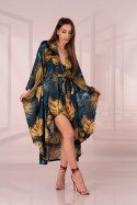 Szlafrok Handis Aquareel Collection Print LivCo Corsetti Fashion rozmiar - ONE SIZE MULTICOLOR