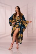Szlafrok Handis Aquareel Collection Print LivCo Corsetti Fashion rozmiar - ONE SIZE MULTICOLOR