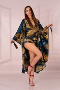 Szlafrok Handis Aquareel Collection Print LivCo Corsetti Fashion rozmiar - ONE SIZE MULTICOLOR