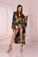 Szlafrok Handis Aquareel Collection Print LivCo Corsetti Fashion rozmiar - ONE SIZE MULTICOLOR
