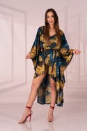 Szlafrok Handis Aquareel Collection Print LivCo Corsetti Fashion rozmiar - ONE SIZE MULTICOLOR