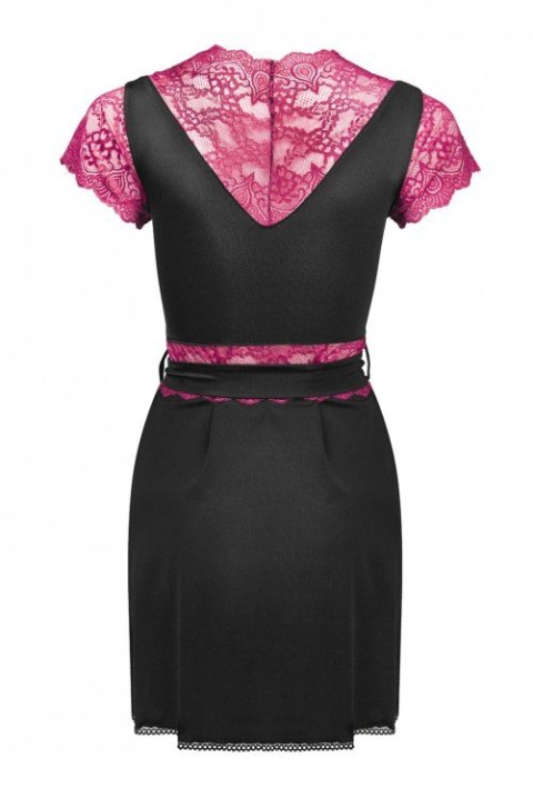 Szlafrok Kumiko LC 90428 Pink Rosses Collection Black Czarny LivCo Corsetti Fashion rozmiar - S/M CZARNY Szlafrok Kumiko LC 90428 Pink Rosses Collection Black Czarny LivCo Corsetti Fashion rozmiar - S/M CZARNY