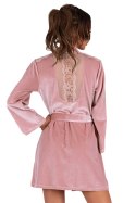 Szlafrok Nolesan Intennse Collection Pink Różowy LivCo Corsetti Fashion rozmiar - S/M PINK