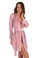Szlafrok Nolesan Intennse Collection Pink Różowy LivCo Corsetti Fashion rozmiar - S/M PINK