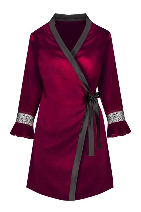 Szlafrok Sussean Cllaret Collection Burgundy Bordowy LivCo Corsetti Fashion rozmiar - L/XL WINE RED Szlafrok Sussean Cllaret Collection Burgundy Bordowy LivCo Corsetti Fashion rozmiar - L/XL WINE RED