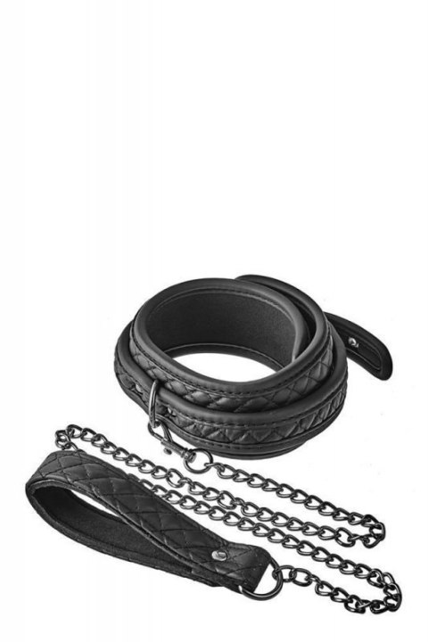 BLAZE COLLAR LEASH DIAMOND BLACK Boss of toys BLAZE COLLAR LEASH DIAMOND BLACK Boss of toys