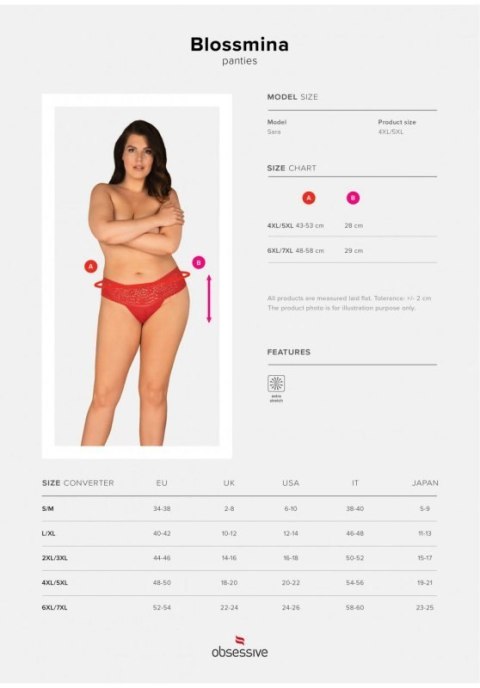Bielizna-Blossmina figi 4XL/5XL Bielizna-Blossmina figi 4XL/5XL