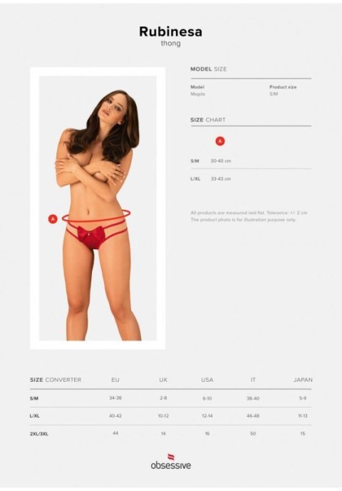 Bielizna-Rubinesa stringi L/XL Bielizna-Rubinesa stringi L/XL