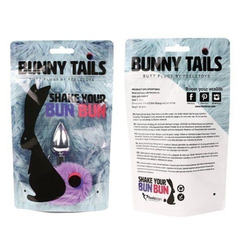 FeelzToys - Bunny Tails Butt Plug Purple FeelzToys - Bunny Tails Butt Plug Purple