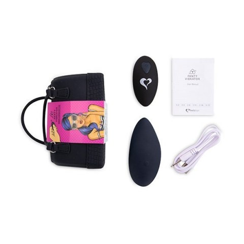FeelzToys - Panty Vibe Remote Controlled Vibrator Black FeelzToys - Panty Vibe Remote Controlled Vibrator Black