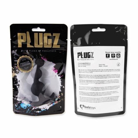 FeelzToys - Plugz Butt Plug Black Nr. 4 FeelzToys - Plugz Butt Plug Black Nr. 4