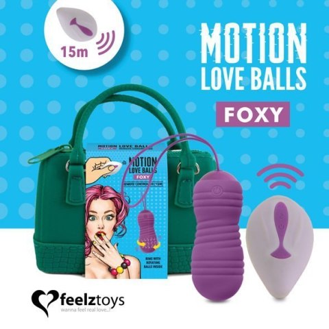FeelzToys - Remote Controlled Motion Love Balls Foxy FeelzToys - Remote Controlled Motion Love Balls Foxy