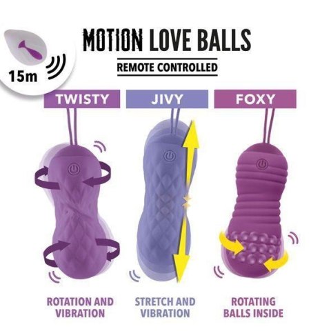 FeelzToys - Remote Controlled Motion Love Balls Jivy FeelzToys - Remote Controlled Motion Love Balls Jivy
