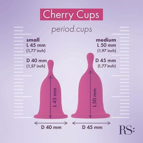 RS - Femcare - Cherry Cup RS - Femcare - Cherry Cup