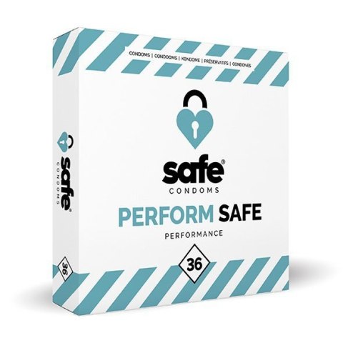 SAFE - Condoms Perform Safe Performance (36 pcs) SAFE - Condoms Perform Safe Performance (36 pcs)