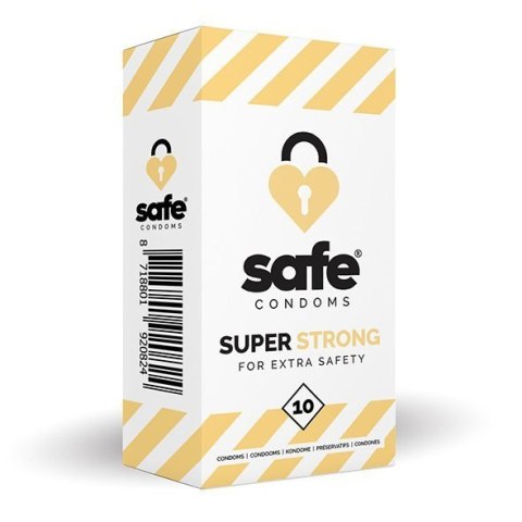 SAFE - Condoms Super Strong for Extra Safety (10 pcs) SAFE - Condoms Super Strong for Extra Safety (10 pcs)