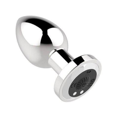 Stymulator-Rechargeable Butt Plug Vibrator USB 10 Functions - Silver Stymulator-Rechargeable Butt Plug Vibrator USB 10 Functions - Silver