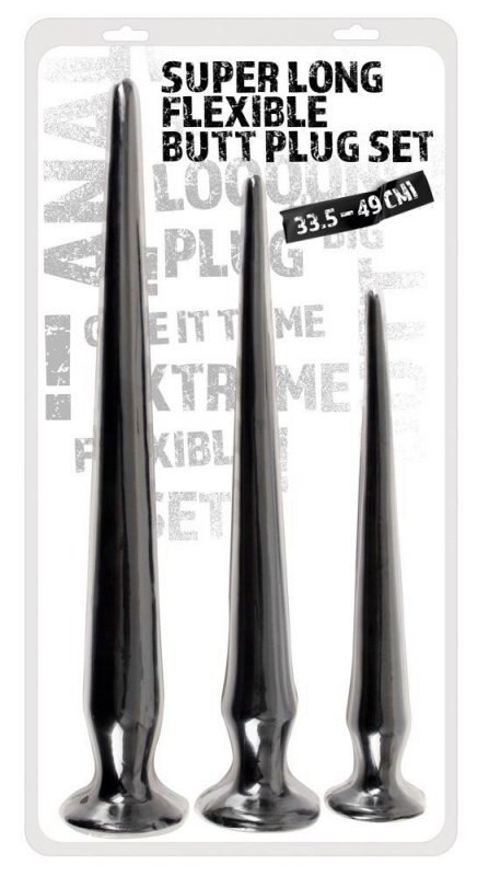 Super Long Anal Plug Set Super Long Anal Plug Set