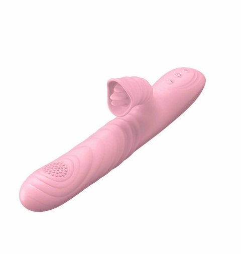 Wibrator-Angelia, USB 3 functions of thrusting / 20 vibrations Flesh Wibrator-Angelia, USB 3 functions of thrusting / 20 vibrations Flesh