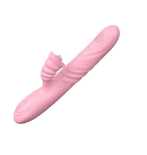 Wibrator-Angelia, USB 3 functions of thrusting / 20 vibrations Flesh Wibrator-Angelia, USB 3 functions of thrusting / 20 vibrations Flesh