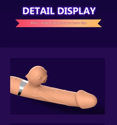 Wibrator-Basia Thtusting Vibrator 2 in 1 Tongue Vibrators USB Wibrator-Basia Thtusting Vibrator 2 in 1 Tongue Vibrators USB