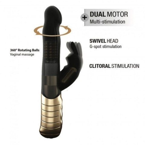 BABY RABBIT BLACK & GOLD 2.0 - RECHARGEABLE BABY RABBIT BLACK & GOLD 2.0 - RECHARGEABLE
