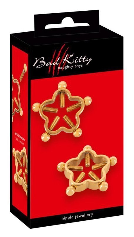 Bad Kitty Nipple Jewellery Gol Bad Kitty Nipple Jewellery Gol