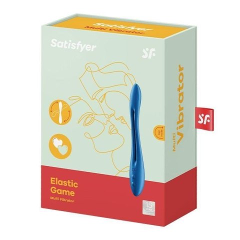 Elastic Game multi vibrator (Dark blue) Elastic Game multi vibrator (Dark blue)