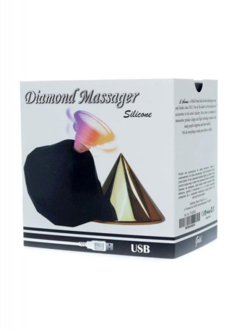 Stymulator-Diamond Air Massager USB 7 Function Gold Stymulator-Diamond Air Massager USB 7 Function Gold