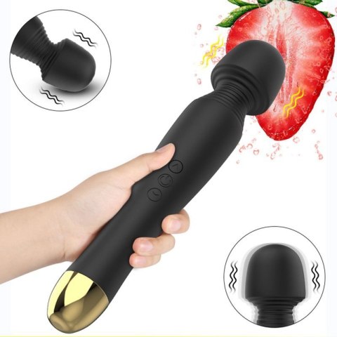 Stymulator-Silicone Massager Black USB 6 Vibration Stymulator-Silicone Massager Black USB 6 Vibration