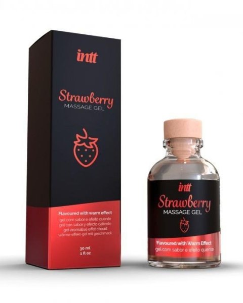 Żel-Strawberry Kissable Massage Gel Żel-Strawberry Kissable Massage Gel