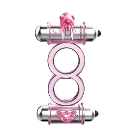 BAILE - BUNNY SNUGGLES COCK CLIT RING, 10 vibration functions BAILE - BUNNY SNUGGLES COCK CLIT RING, 10 vibration functions