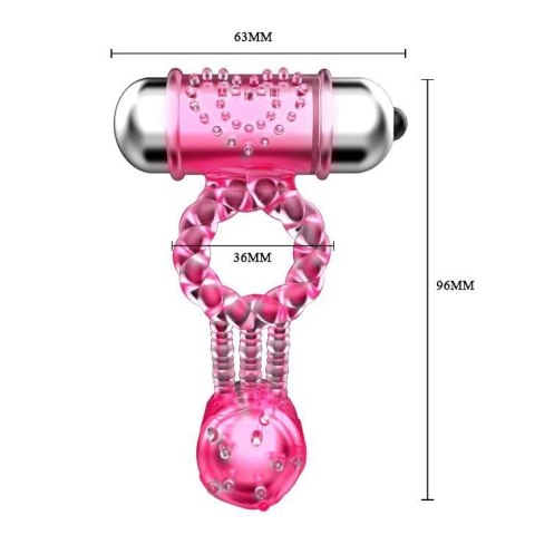 BAILE - Sweet vibration ring, 10 vibration functions Vibration BAILE - Sweet vibration ring, 10 vibration functions Vibration