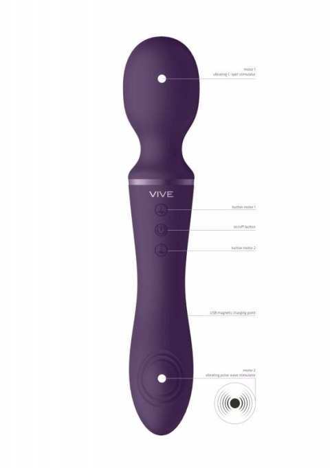 Enora - Wand & Vibrator - Purple Enora - Wand & Vibrator - Purple