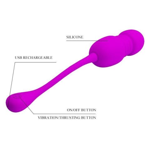 PRETTY LOVE - Callie, 12 vibration functions Memory function 12 thrusting settings PRETTY LOVE - Callie, 12 vibration functions Memory function 12 thrusting settings