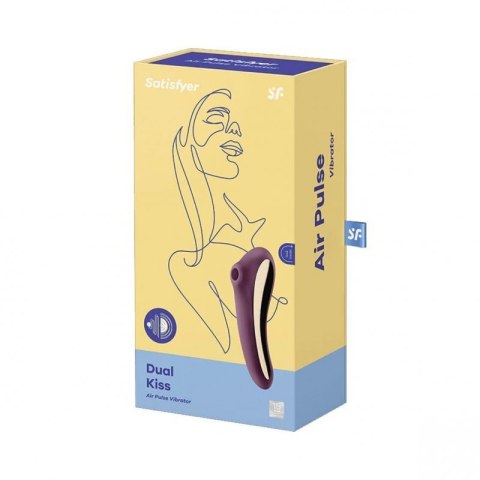 Stymulator-Dual Kiss (Wine Red) Stymulator-Dual Kiss (Wine Red)