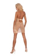 Vannas Beżowa Zmysłowa Koszulka Damska LivCo Corsetti Fashion rozmiar - S/M BEŻOWY
